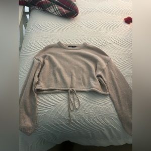 SHEIN CROPPED SWEATER SIZE SMALL